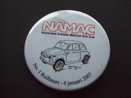 NAMAC miniatuur autobeurs Fiat 500